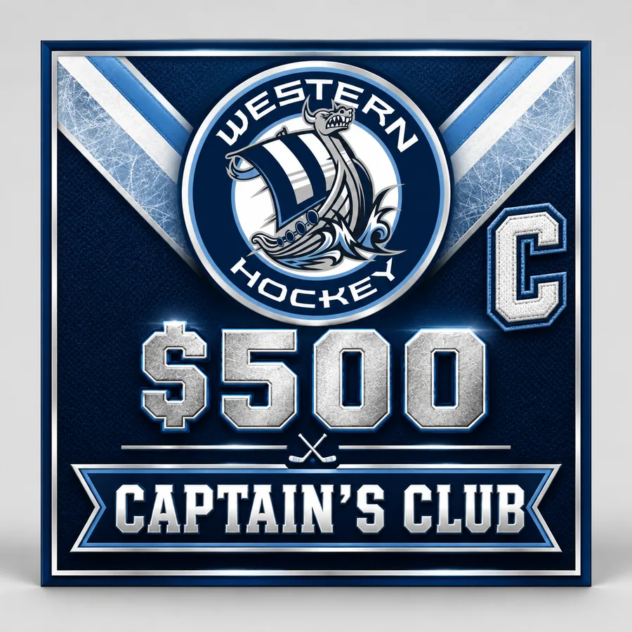 Captain’s Club, $500: the Booster Club membership badge